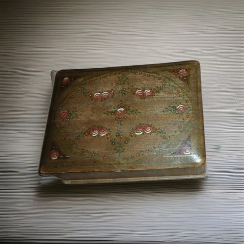 Vintage hand painted floral - vintage, hand-painted