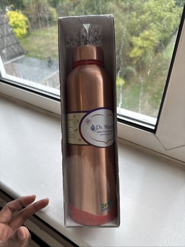 Copper water bottle - copper,