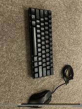 Gaming keyboard and mouse