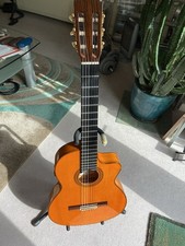 Jose Ramirez Fl Cwe Ac. Flamenco Blanca, Thin, Cutaway Electro. Very Rare.