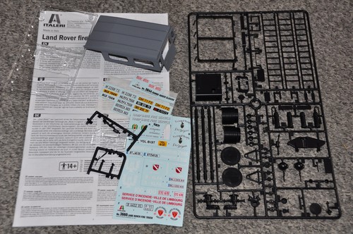 Italeri land rover fire - italeri,