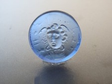 MEDUSA Greek GORGON baby blue