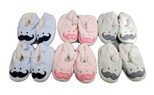 Job lot Baby Pram Shoes Slippers 6-12 Months Wholesale 93 Pairs Non-slip