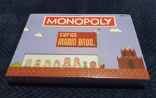 Super Mario Bros. Brothers collector's Edition Monopoly board Game BNIB #Sealed#