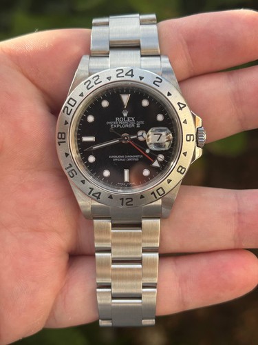 Rolex explorer 16570 black - explorer, ii