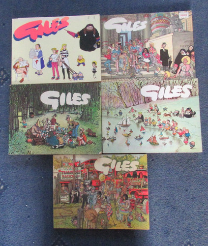 Giles cartoon books - 5,
