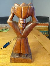 Vintage Carved Wooden Figure
