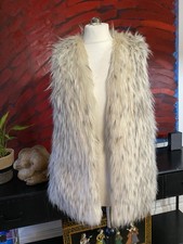 Zara Faux Fur Gilet Size M