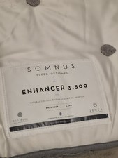 Somnus Enhancer 3500 Super King Mattress Topper Was £1299 Barely Used VGC