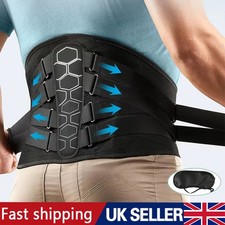 Back Support Brace Lower Lumbar Belt for Lower Back Pain Sciatica Scoliosi Tool