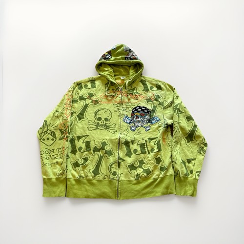 Hardy hoodie mens biker - ed,