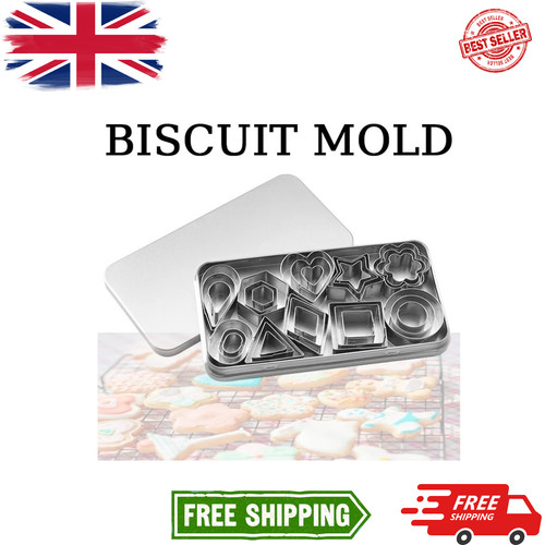 Mini cookie cutter shapes - cutter, set