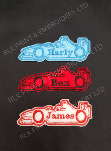 Personalised embroidered name - personalised,