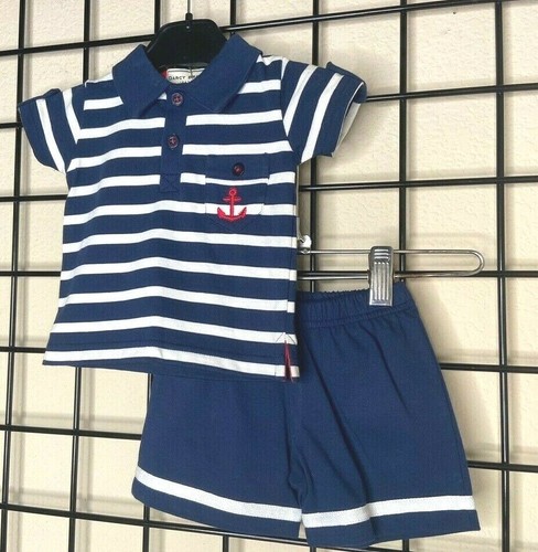 Nwt new navy - blue/white, 2pc