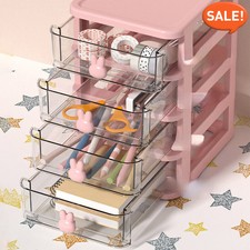 4 Drawer Plastic Storage Tower