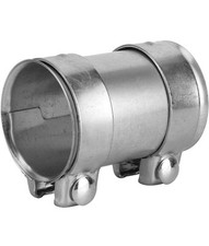 Butt Joint Exhaust Band Clamp,3in 76mm Exhaust Pipe Clamp Exhaust Pipe Connector