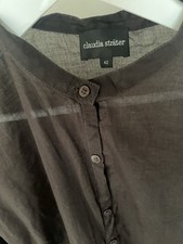 Claudia Strater Brown Cotton Blouse Size Euro 42 Uk 14