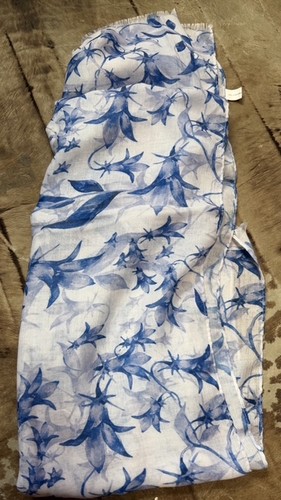 Ladies blue super soft floral - ,