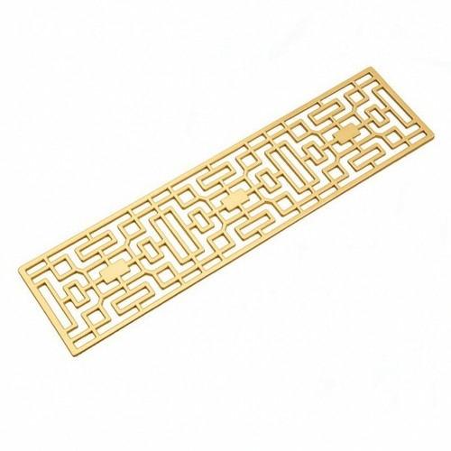Brass openwork piece - piece, slim