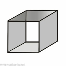 New Toughen Glass Cube Display