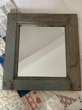 Antique Salvaged Wood Mirror