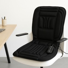 Massage Chair Cushion with Heat – Back Massager for Car, Home & Office