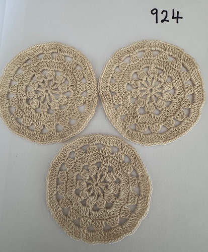 Hand made crochet doilies - hand,