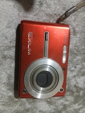 Casio Exilim EX-S500 5.0MP Digital Camera Red - DEAD PIXELS ON SCREEN