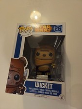 Funko Pop - Star Wars - Wicket Vinyl Bobble head 26 - Vaulted