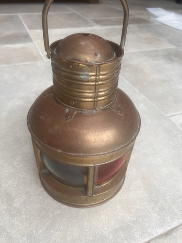 Vintage marine lamp - marine,