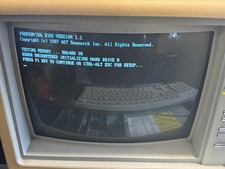 AST Premium 286 10Mhz, 42Mb MFM Hard Drive, CGA - Working - Needs HDD Config