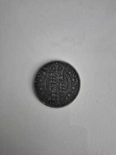 Silver half crown coins - silver,