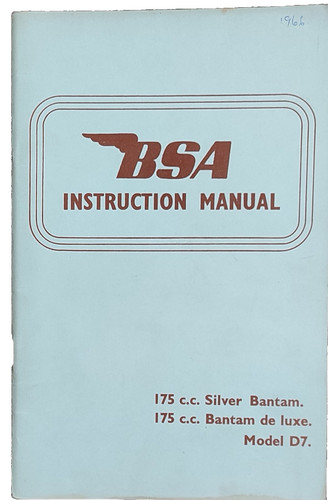 Bsa bantam silver 175 - bsa,