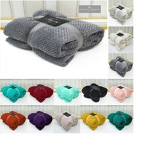 LUXURY POPCORN TRROW BLANKET