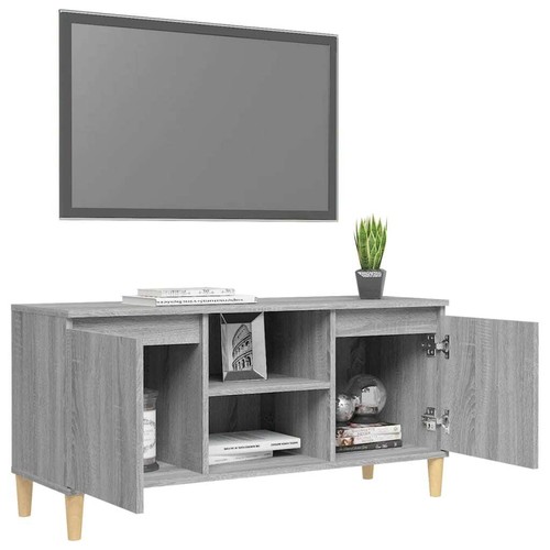 Concrete grey unit wooden - concrete,