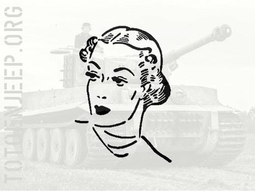 Stencil marking pinup - stencil,