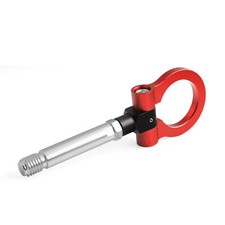 JDM Sprots Red Folding Tow hook for Honda Civic MK8 CR-Z Insight Jazz