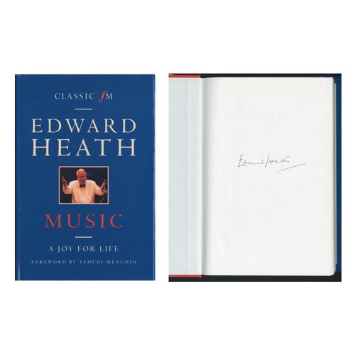 Edward heath autograph - edward,