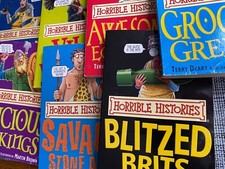 Horrible Histories SET OF BOOKS TO CHOOSE FROM. @TERRY DEARY SCHOLASTIC@ 99p