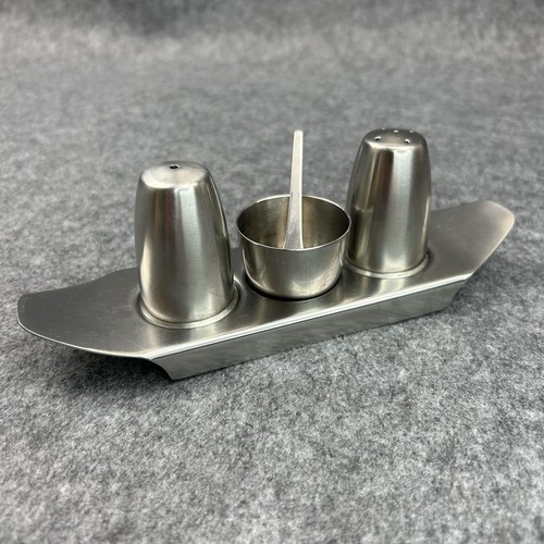Stainless steel salt pepper - steel,
