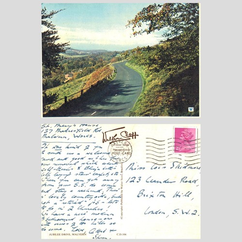 Vintage postcard jubilee - vintage,