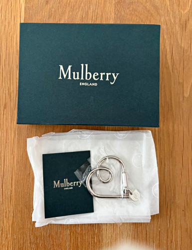 Mulberry looped heart - mulberry,