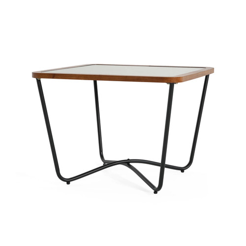 Square coffee table brown - coffee,