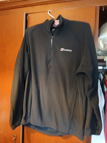 Berghaus zip fleece sz - 1/4,