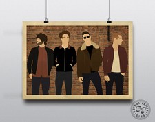 COURTEENERS Minimalist Music Poster Posteritty Minimal LIam Fray Manchester GBTB