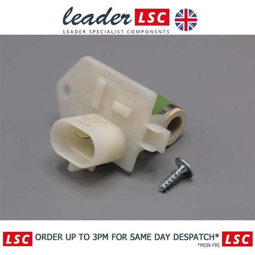 Radiator fan motor resistor - fan,