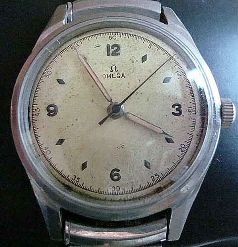 Omega 2634 3hands military - omega,