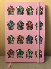 A5 CUPCAKE NOTE BOOK NOTEPAD JOURNAL DIARY KIDS PINK NOTES SCHOOL LINED NOTEBOOK