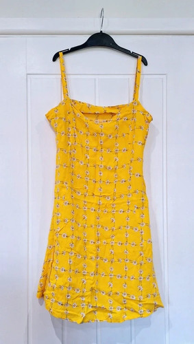 Ladies yellow floral - floral, summer