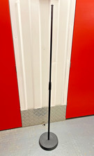 Heavy Duty Round Base Microphone Stand Straight Black Anti-Vibration 890-1590MM